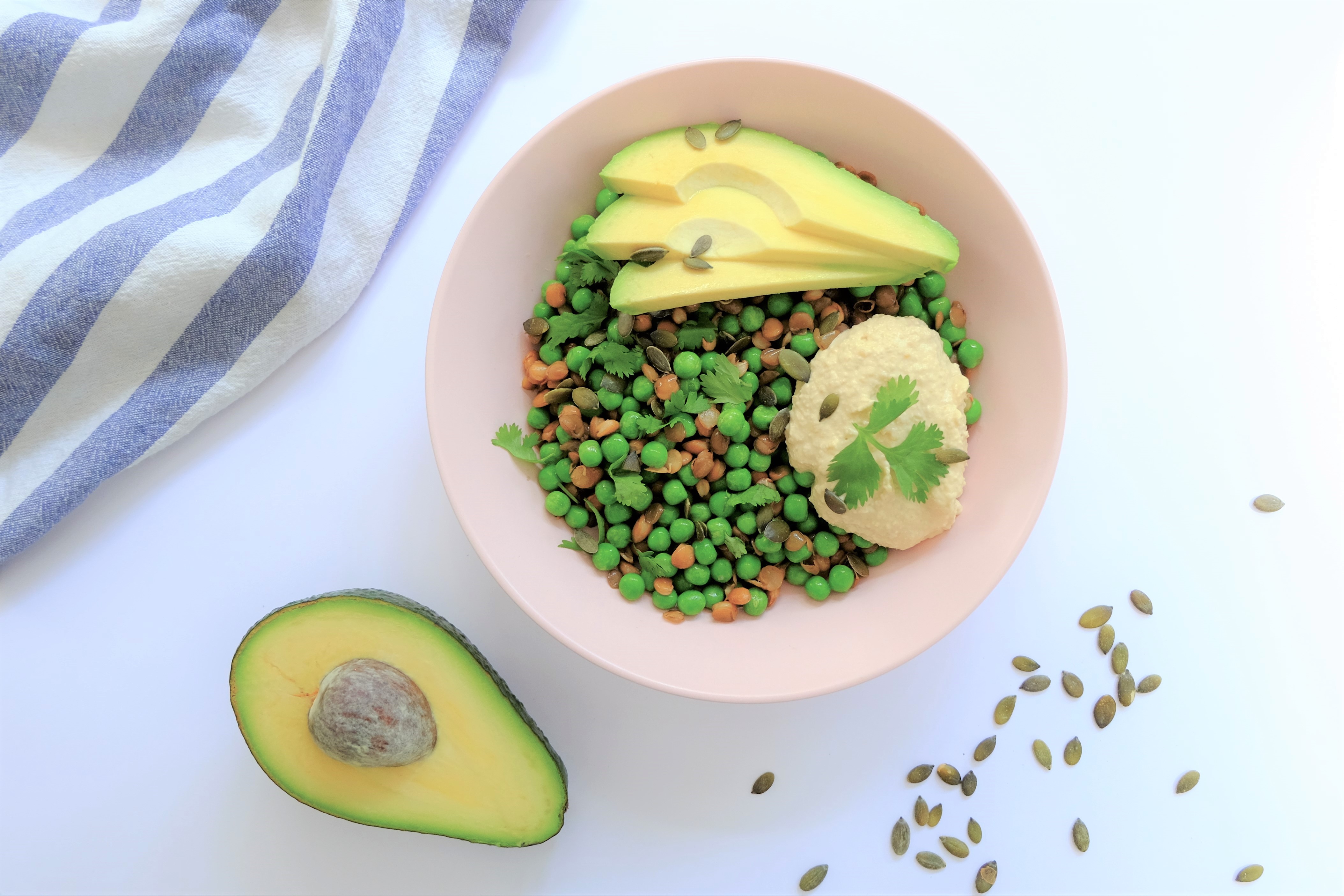 Pea and Lentil Salad Recipe by Mindy Perley-Martin