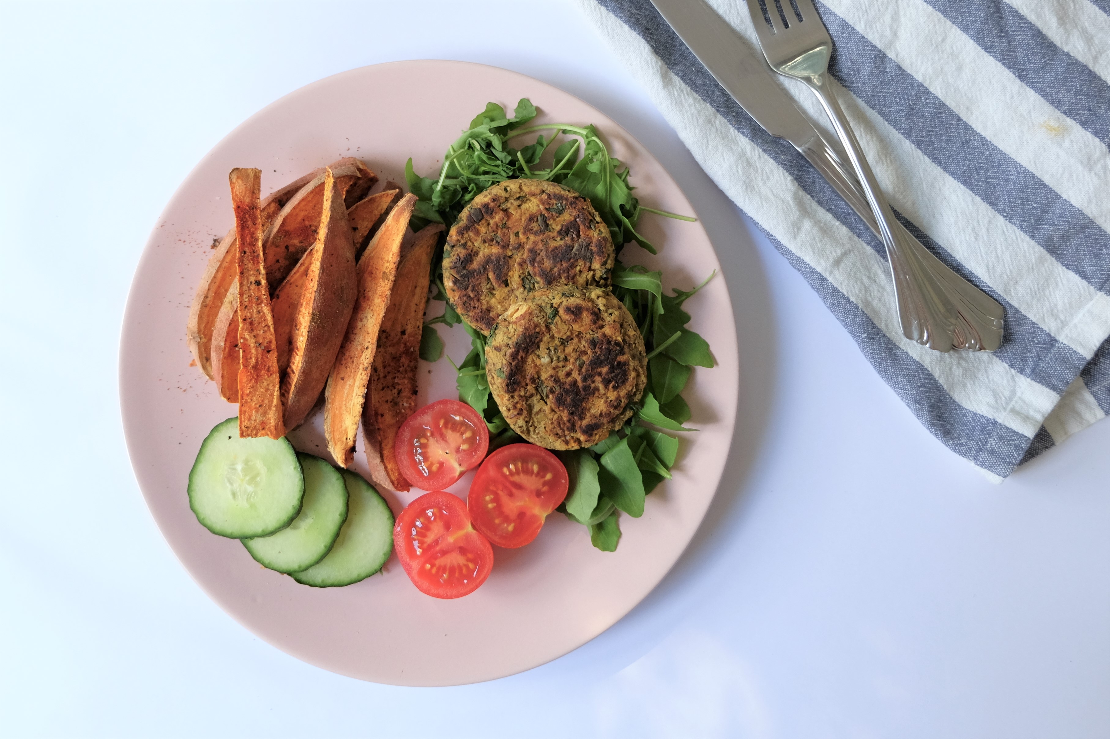 Chickpea and Almond Vegan Burger Recipe by Mindy Perley-Martin